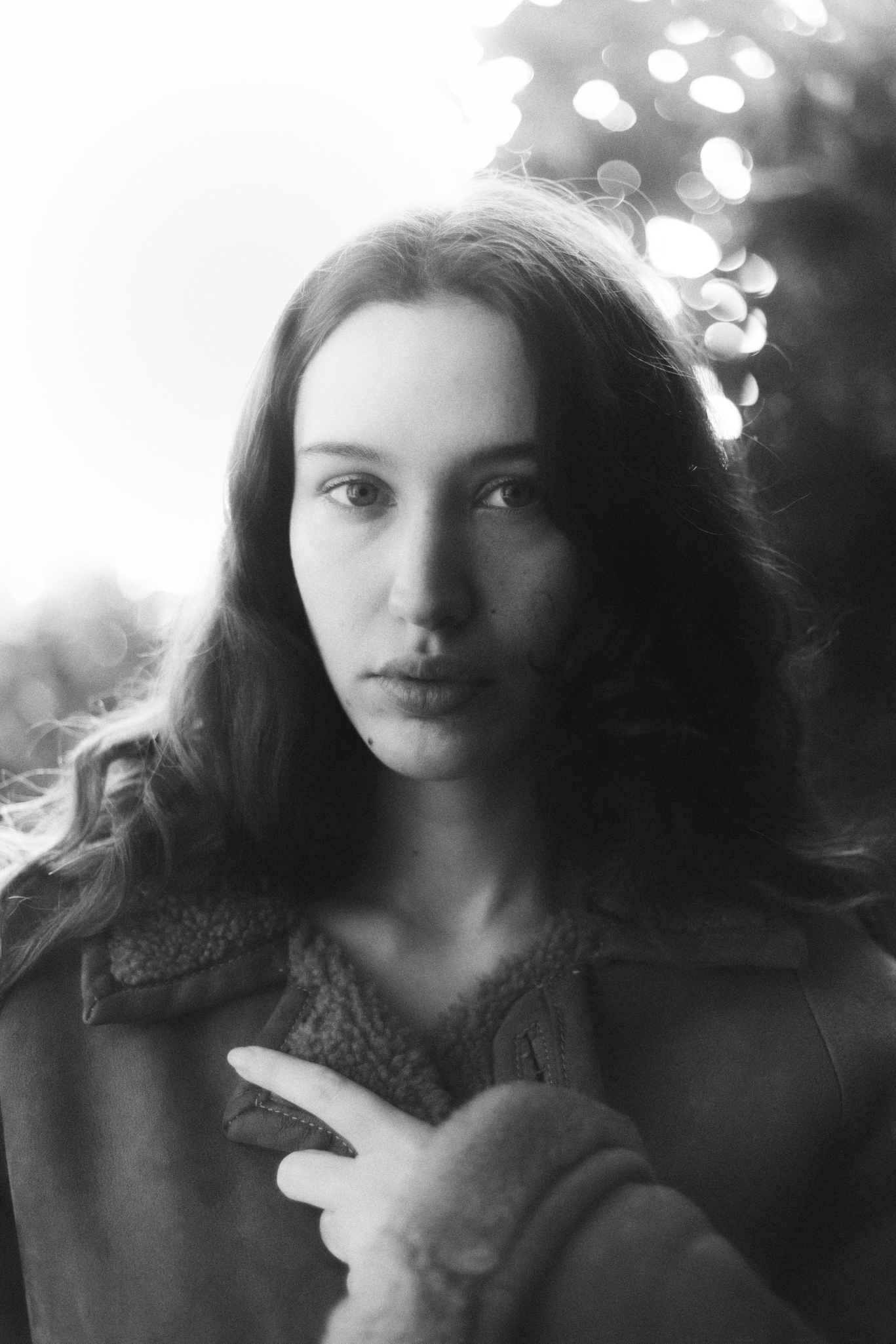 Artistic reflection portrait